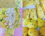 صورة لخطوة 1 من وصفة فطائر زعتر بالمقلاه الهوائيه 😍 محشيه جبنة🧀