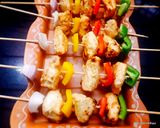 A picture of step 5 of Keto Chicken Malai kebab.