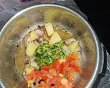 A picture of step 2 of Healthy masoor soya nuggets biryani.