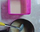 Foto langkah ke 4 dari resep Puding Lapis Chocolatos Gorio.