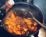 รูปขั้นตอนการทำที่ 9 ของ ข้าวหน้าไก่ผัดกิมจิ