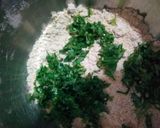 A picture of step 1 of Methi Khakhra.
