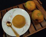 A picture of step 5 of Mango Halwa.