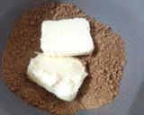 Foto del paso 2 de la receta: Postre para mañana: pay de queso con dulce de leche / dulce de leche cheesecake / chocotorta versión tarta🍩
