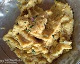 A picture of step 1 of Stuffed chapati # authors marathon.