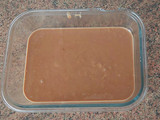 Bizcocho vegano de chocolate en microondas