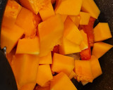 Foto del paso 3 de la receta: Albóndigas en salsa de calabaza, pimientos y tomate al orégano