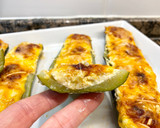 Foto del paso 17 de la receta: Calabacín relleno de queso ricotta