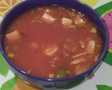 Foto del paso 3 de la receta: Zumo de tomate con snacks y tofu frito