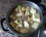 Foto del paso 4 de la receta: Crema de bubango con crema  y queso palmero