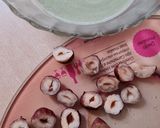 Foto del paso 4 de la receta: Yogur con iniciador de leche de búfala al matcha con avellanas 🍵