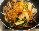 A picture of step 2 of Chicken Stir-fry.