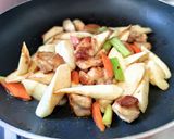 茭白筍炒雞球的食譜步驟4照片