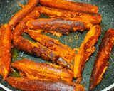 A picture of step 3 of #Restaurant style cheese tandoori baby corn.