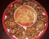 Foto del paso 4 de la receta: Tortitas de pollo con 🧀