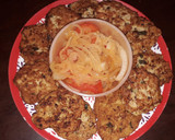 Foto del paso 4 de la receta: Tortitas de pollo con 🧀