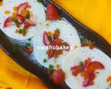 A picture of step 4 of Tutti Fruity Strawberry Pancakes.