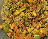 A picture of step 6 of Bajra(pearl millet) Upma.