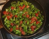 A picture of step 2 of Keto Nopales with Bacon.