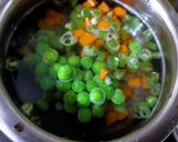A picture of step 1 of Mixed Vegetables Poha.