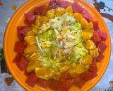 Foto del paso 1 de la receta Ensalada de Verano con Sandía 🍉 y naranja🍊!