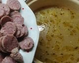 Zurek (fehérkolbászos, rozskovászos lengyel leves)🍜 recept fázis 17 fotója