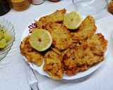 Pas rețetă File de cod pane cu cartofi natur 1 fotografie
