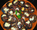 Foto del paso 6 de la receta: Champiñones rellenos de jamón al horno