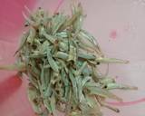 Tempe teri balado langkah memasak 1 foto