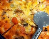 عکس مرحله 5 از دستور پیتزا با خمیر جادویی 🍕