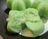 Foto langkah ke 6 dari resep Apem Nasi / Kue Mangkok Pandan.