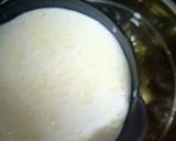 A picture of step 1 of Savory Methi Leaf Cake.