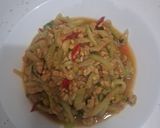 Foto langkah ke 4 dari resep Tumis Tempe Labu Siam.