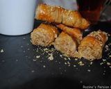 A picture of step 22 of Baklava Rolls.