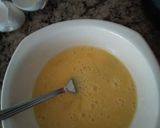 Foto del paso 1 de la receta: Pancakes plátano arándano🥞