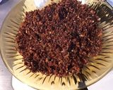 Une image de l'étape 4 de Saumon façon crumble aux tomates séchées,chapelure de légumes et citron.