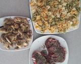 Foto del paso 1 de la receta: Pasta con Solomillo y Salsa de Queso