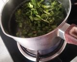 A picture of step 1 of Green Rice with Paneer and Vegetables in Creamy Cheesy Ragi Sauce.