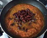 A picture of step 4 of Rajma Chawal.