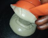 A picture of step 7 of Coconut creme stuffed pancakes.