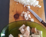 Foto del paso 3 de la receta: Pasta con carne picada y bechamel de boletus