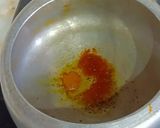 A picture of step 2 of Beans Sabji.