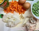 Φωτογραφία βήματος 1 της συνταγής Chicken Fried Rice My Way (Κινέζικο Τηγανιτό Ρύζι)!