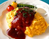 A picture of step 23 of Easy Demi-Glace Fluffy Soft Omurice.