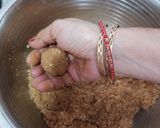 सिंघाड़े के लड्डू (Singhade ke laddu recipe in hindi) रेसिपी चरण 4 फोटो