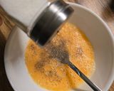 Air Fryer-Tojásos-sonkás tortilla recept fázis 2 fotója