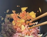 A picture of step 1 of Beef Garlic Fried Rice.