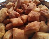 A picture of step 11 of Eggless Rosemary n Cardamom mandazis #charityrecipe.