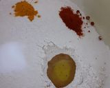 A picture of step 1 of Rajasthani Dal Dhokli.