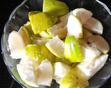 A picture of step 1 of Gondhoraj Lemon Pickle.